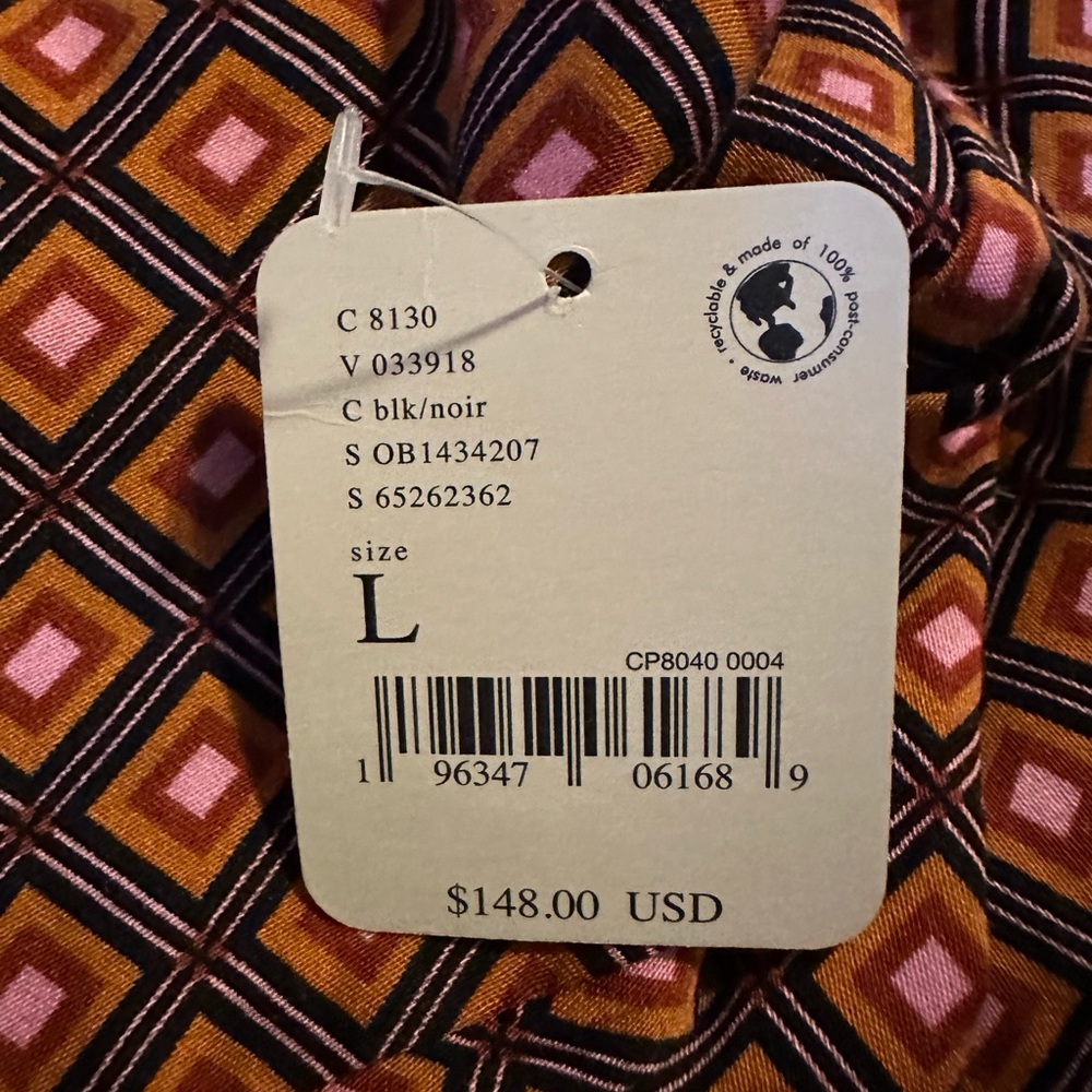 Free People Brown Long Sleeve Printed Wrap Mini Dress - Picture 11 of 16
